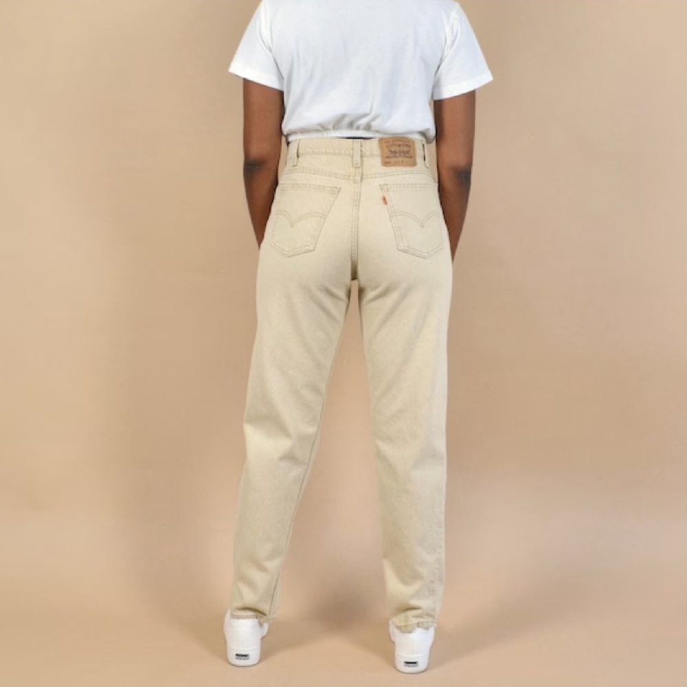 Levi’s ‘97 Vintage 550 Orange Tab Relaxed Fit High Rise Jeans Denim Pants 30X32